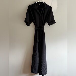 EUC Max Studio Black Shirtdress Sz L